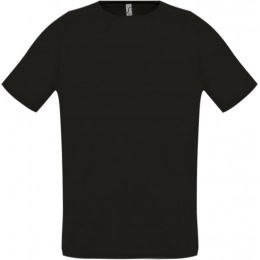 Unisex Sporty 140 black T-shirt.