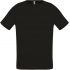 Unisex Sporty 140 black T-shirt.