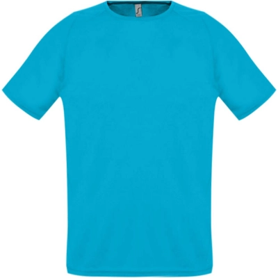 
                                            Unisex Sporty 140 turquoise T-shirt.
                                            