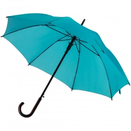 Standard folding umbrella, turquoise