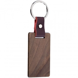 Wood Token Keychain