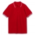 Virma Stripes polo shirt, red