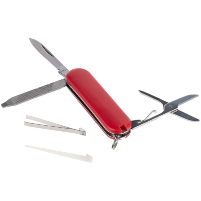 
                                                Clasp keychain knife, red
                                                
