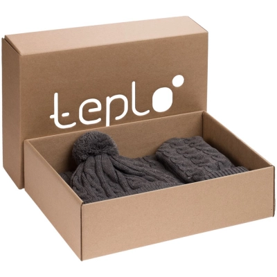 
                                            Набор Heat Trick, темно-серый меланж
                                            