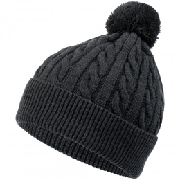 Heat Trick hat, black melange