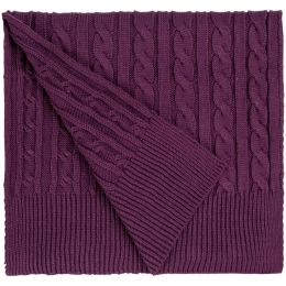 Eggplant-colored Heat Trick scarf.