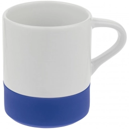 Protege Mug with Silicone Stand, blue