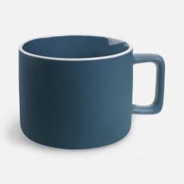 Fusion light blue cup.