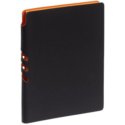 
                                                Flexpen Black ver.2 diary, undated, black with light orange
                                                