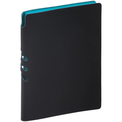 
                                                Flexpen Black diary, undated, black with turquoise
                                                