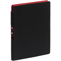 Flexpen Black diary, undated, black with red