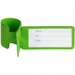 Devon luggage tag, green