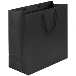 Porta paper bag, large, black