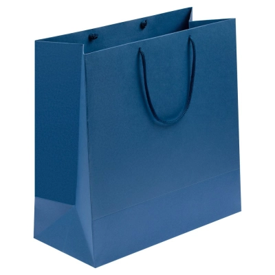 
                                                Paper Porta bag, large, blue
                                                