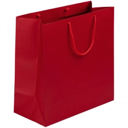 Porta paper bag, large, red
