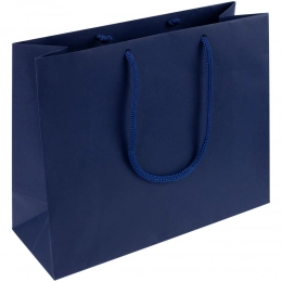 Porta S paper bag, noble blue.