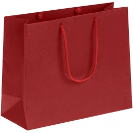 Porta paper bag, small, red