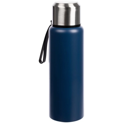 
                                            Blue Hoffel thermos with strainer.
                                            