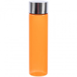 Misty orange water bottle.