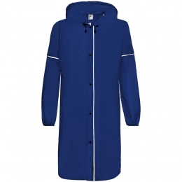 Raincoat with reflective elements Rainman Blink, bright blue