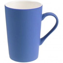 Best Noon blue mug with soft-touch coating.