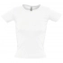 Women's Round Neck T-shirt Lady 220 White