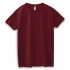 Imperial 190 T-shirt, garnet red.
