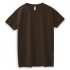 Imperial 190 T-shirt, chocolate brown