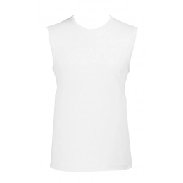 Men's sleeveless Jazzy 170 T-shirt, white