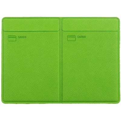 
                                            Обложка для автодокументов Devon Light, зеленая
                                            