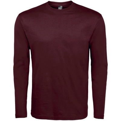 
                                                Monarch 150 long-sleeved burgundy T-shirt.
                                                