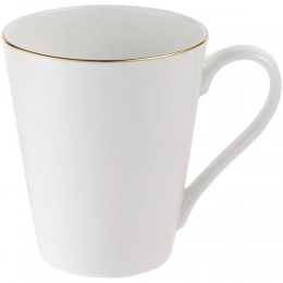 Mansion Select mug, white with golden layering