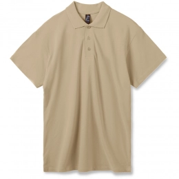 Men's Summer 170 polo shirt, beige