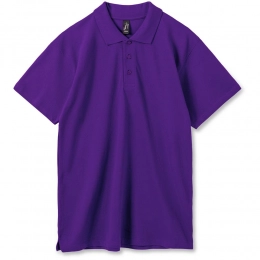 Men's Summer 170 polo shirt, dark purple