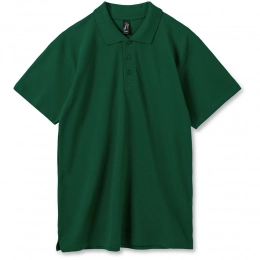 Men's Summer 170 polo shirt, dark green