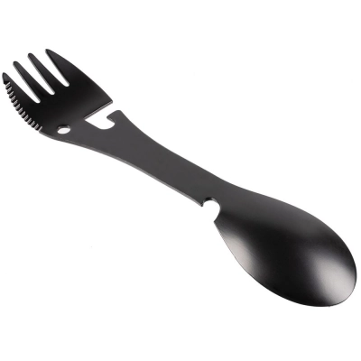 
                                            Camping cutlery Full Spoon, black
                                            