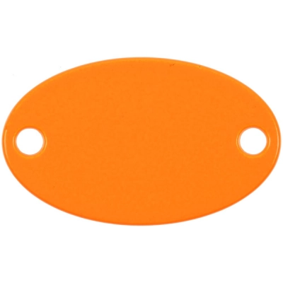 
                                                Metallic Alfa Oval sign, orange neon.
                                                