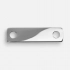 Metallic sign Alfa Liten, silver glossy