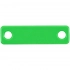 Metallic sign Alfa Liten, green neon.