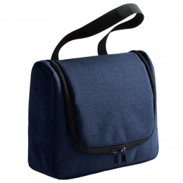 Simon dark blue toiletry bag.