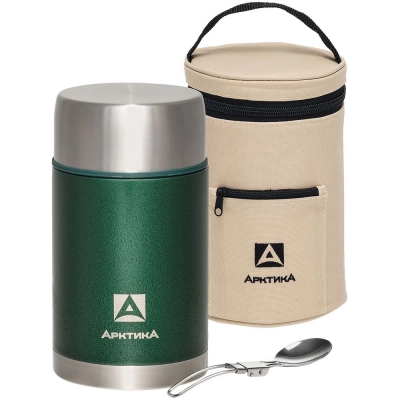 
                                                Thermos for food in a case 