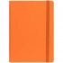 Must daily planner, dated, orange.