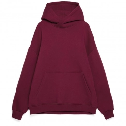 Kulonga Oversize burgundy hoodie.