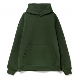 Kulonga Oversize dark green hoodie.