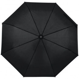 Monsoon folding umbrella, black