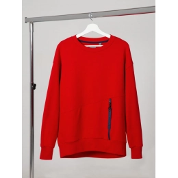 Kosmos 2.0 unisex sweatshirt, red