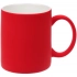 Promo Soft mug with soft-touch coating, bright red