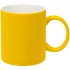 Promo Soft mug with soft-touch coating, yellow