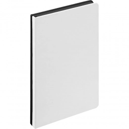 Duplex undated white and black diary