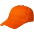 Convention baseball cap, orange